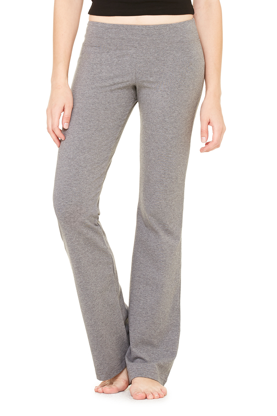 JDEFEG Soft Yoga Pants for Women Cotton Women Custom Soild Custom